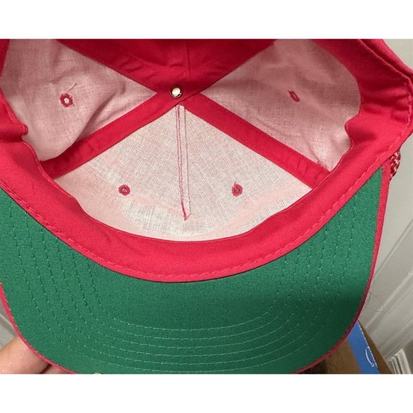 Vintage Women\'s Golf Hat Cap 1989 US Women\'s Open Indianwood Aureus Brand PINK